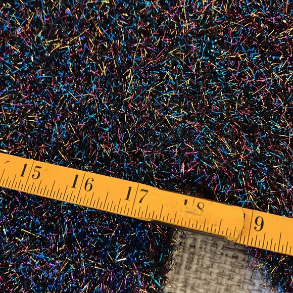 NWOT NY & Company Metallic Multicolored Textured Sweater - Picture 8 of 11